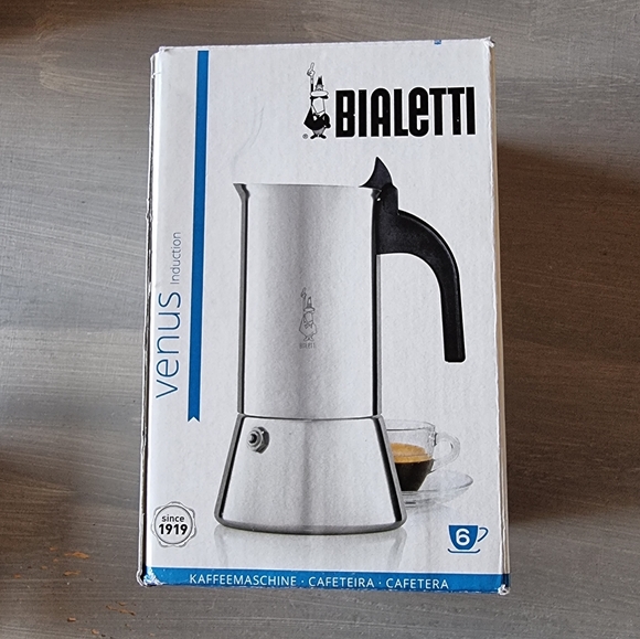 bialetti Kitchen Bialetti Venus Induction 6 Cups Espresso Maker Poshmark